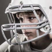 youth football player