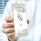 Doctor holding smartphone for electronic prescription per telemedicine prescribing laws