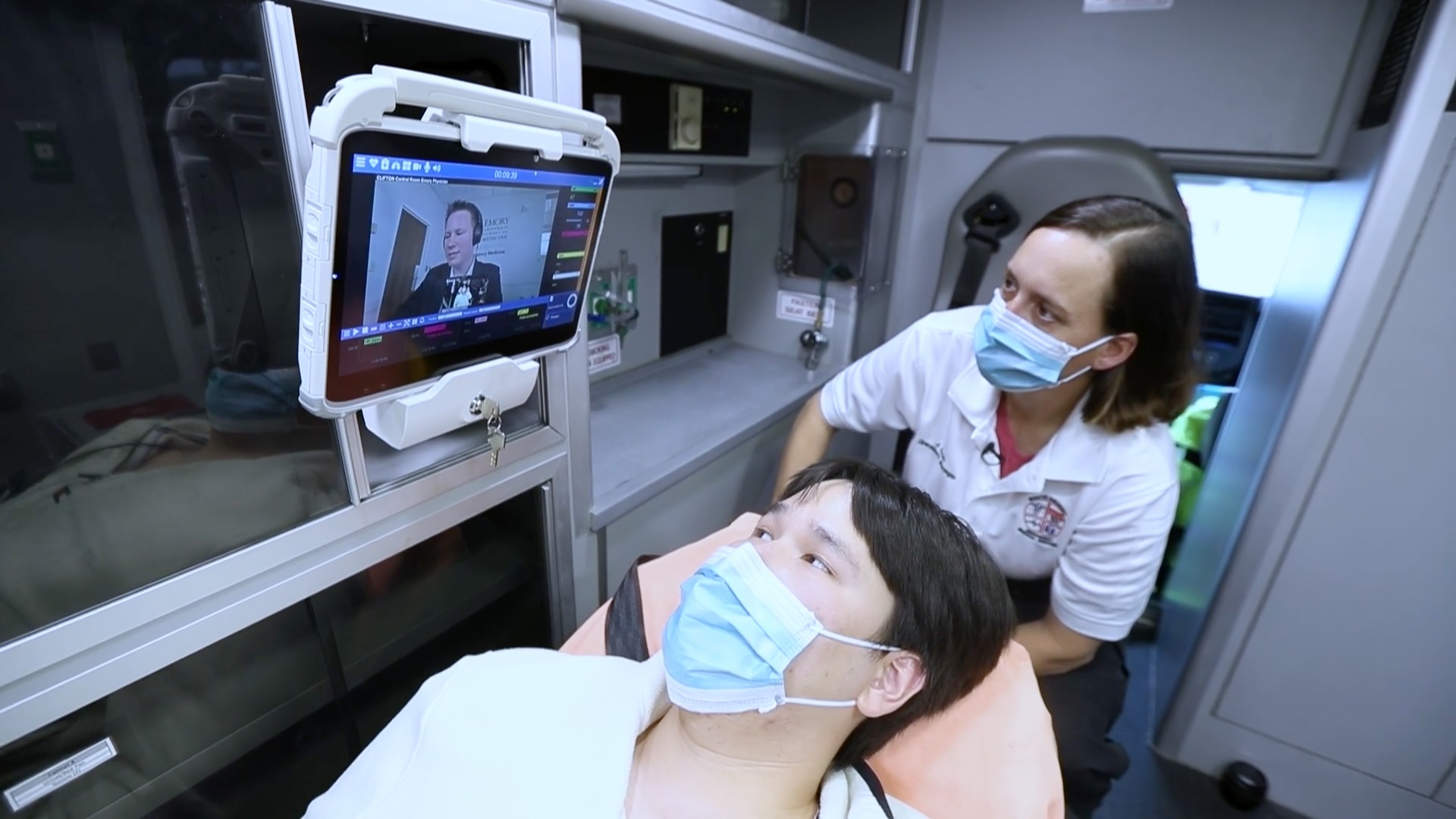 Demonstration of PAVES telemedicine powered by swyMed
