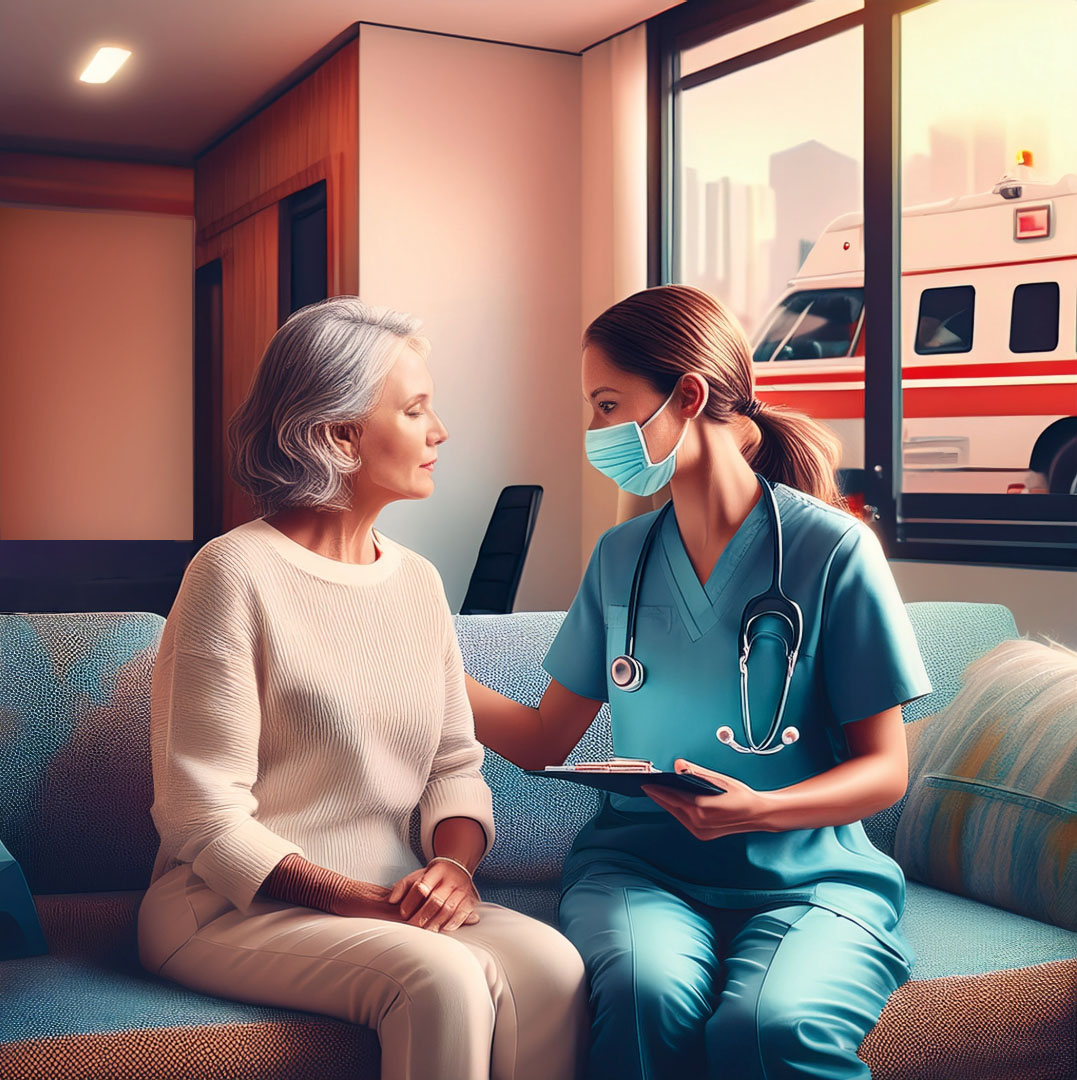 mobile integrated healthcare: in-home nurse visit